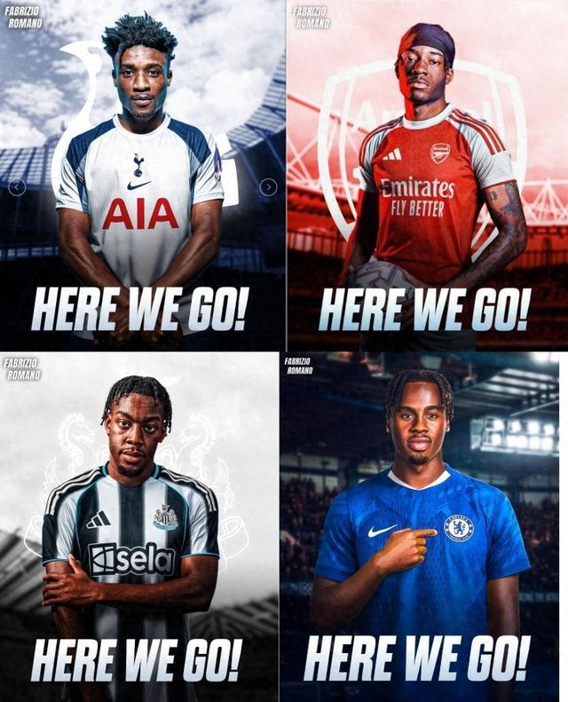 统统5500万镑！英超各豪门齐刷刷砸边锋：马杜埃凯&amp;amp;库杜斯&amp;amp;吉滕斯