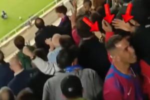 im电竞中国-陷入狂欢！亚马尔进球后，亚马尔父亲在看台开心庆祝